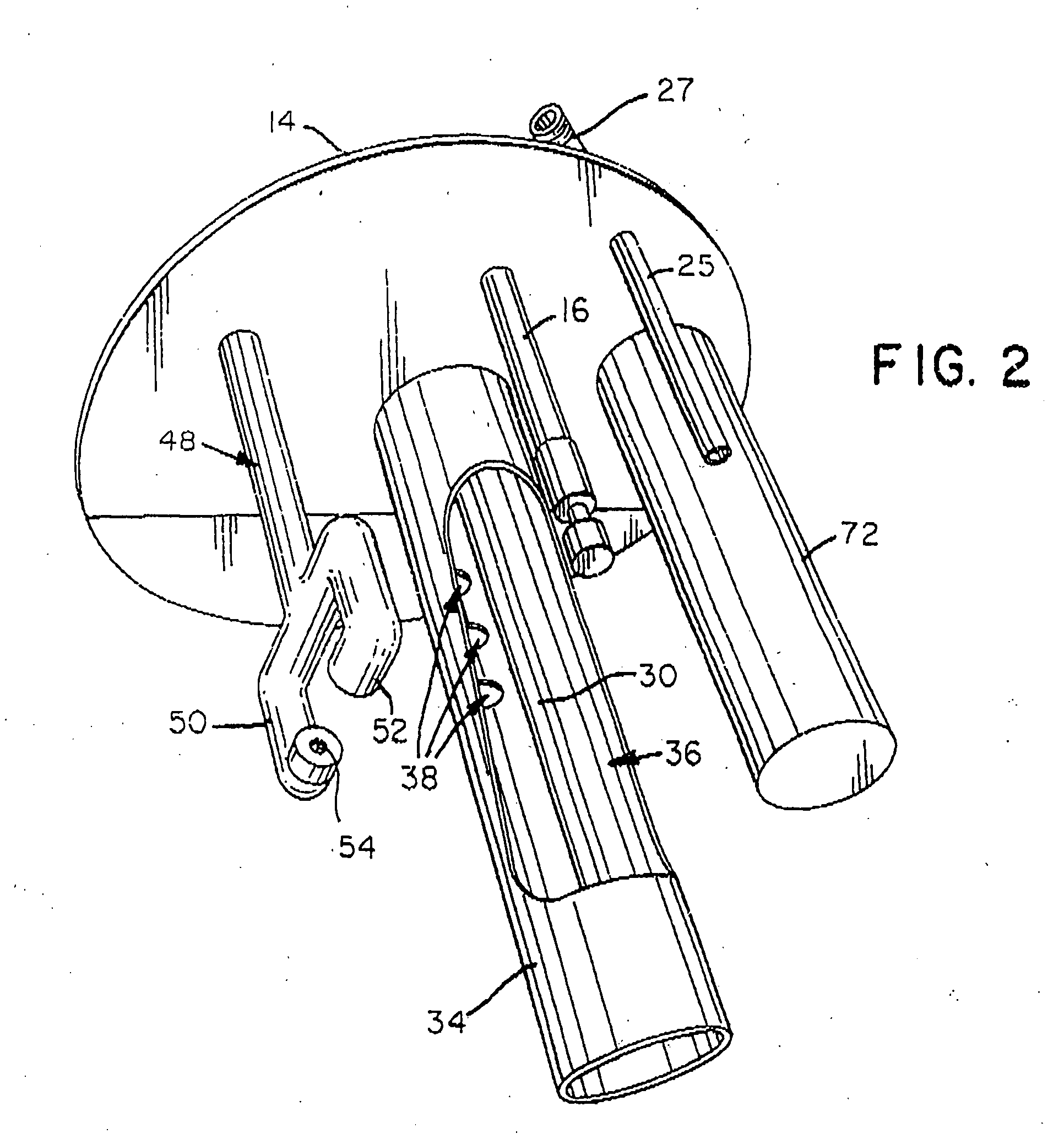 Apparatus for dissolving a solid material in a liquid