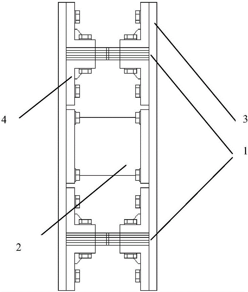 Modular high-performance soft steel lead-core rubber energy dissipater