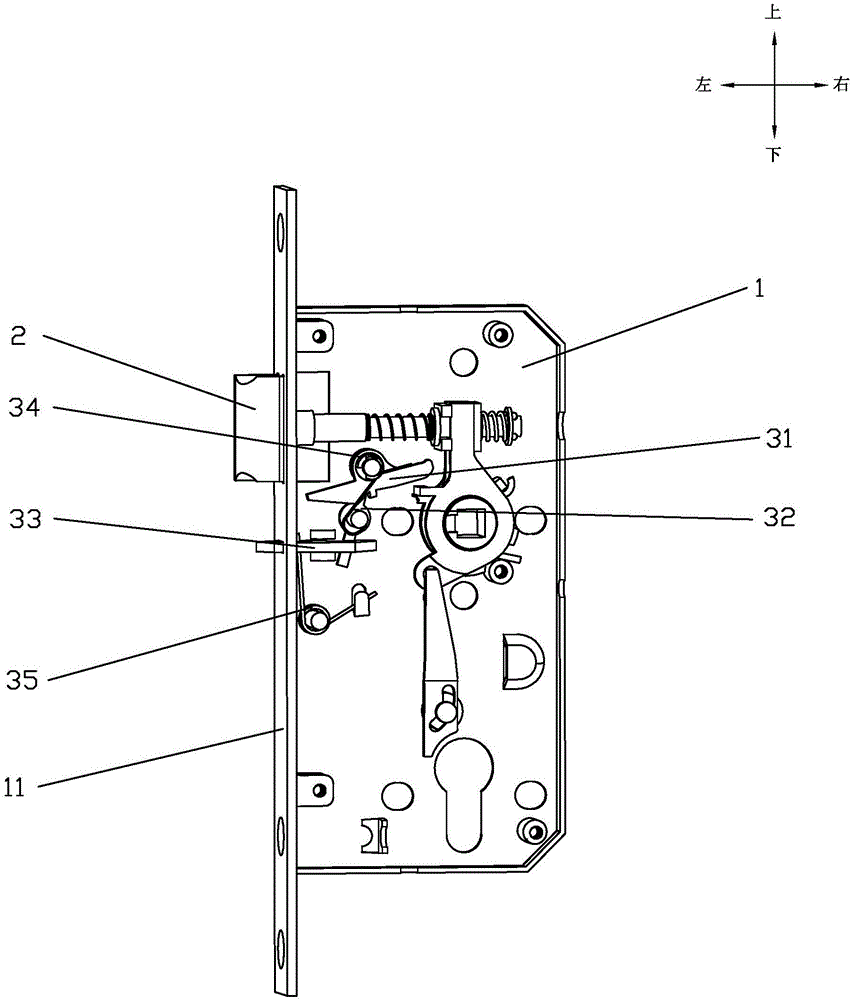 Door lock with anti-card-inserting device