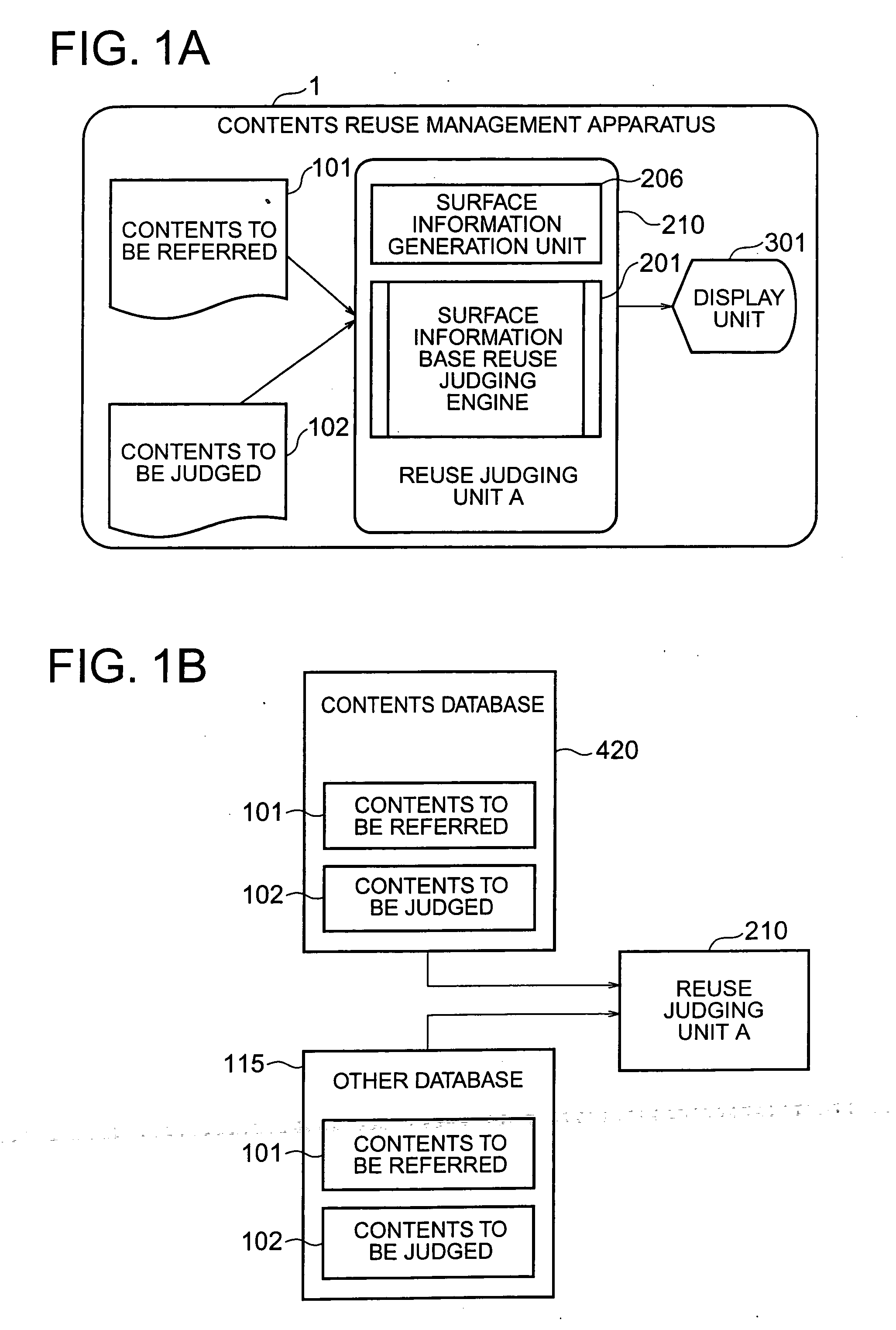 Contents reuse management apparatus and contents reuse support apparatus