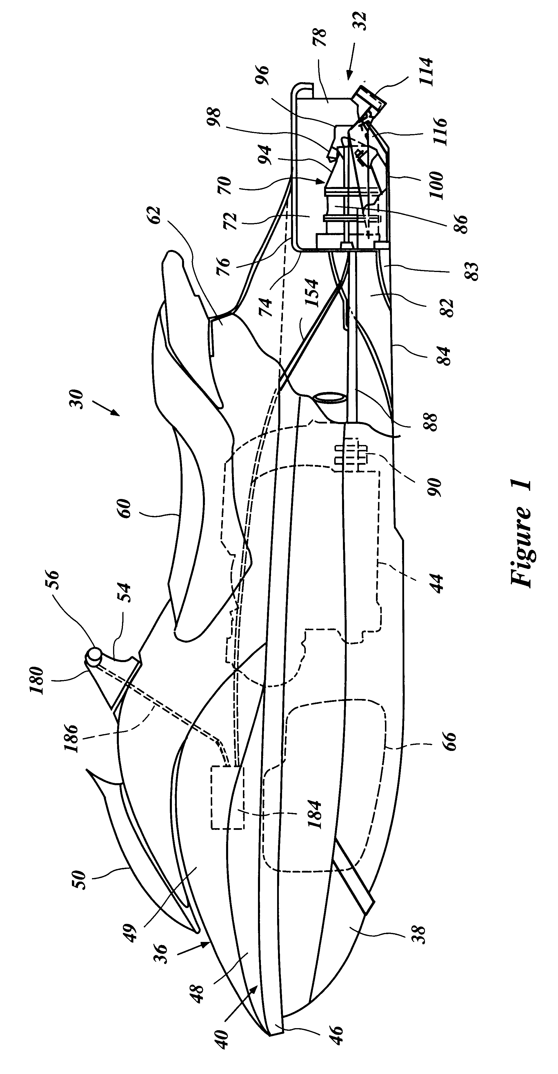 Braking device for watercraft