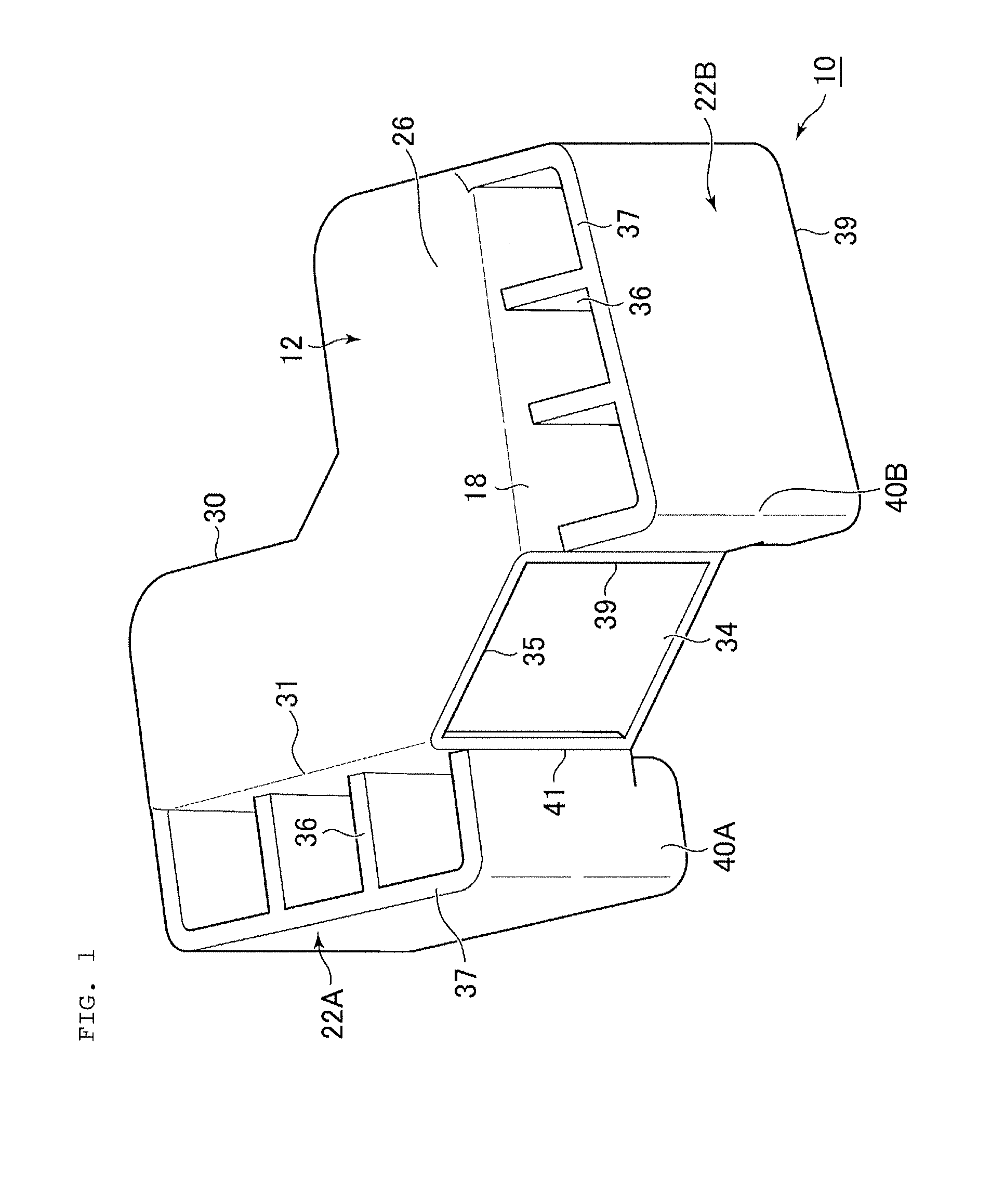 Module used for stacking thin plate panels