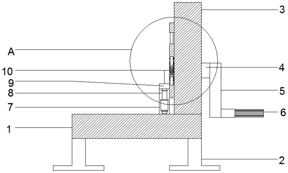 A splint used in the process of bolt opening angle