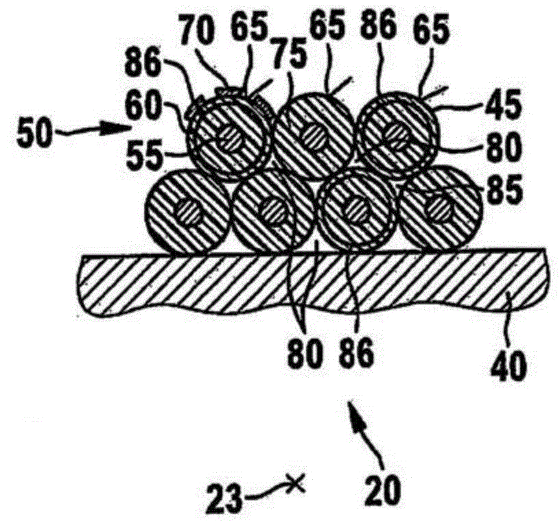 Method for activating winding wire of motor and coil with winding wire