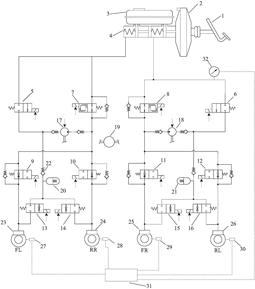 Regenerative braking system based on ESC hardware and control method of regenerative braking system