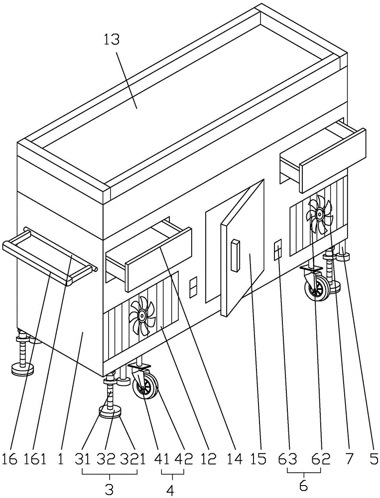 Mobile cabinet