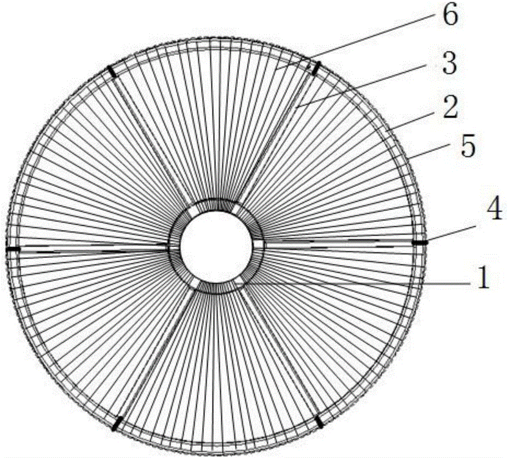 Filter wire inclination type cooking fume filter