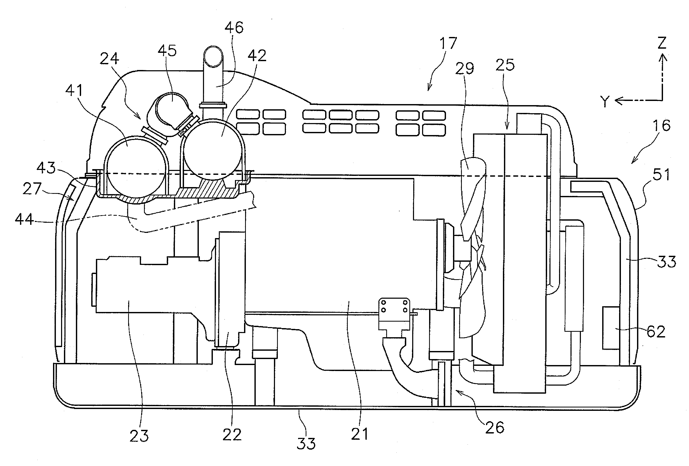 Hydraulic excavator