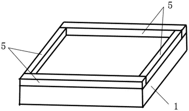 A kind of thin-layer optical glue elastic modulus test method and sample