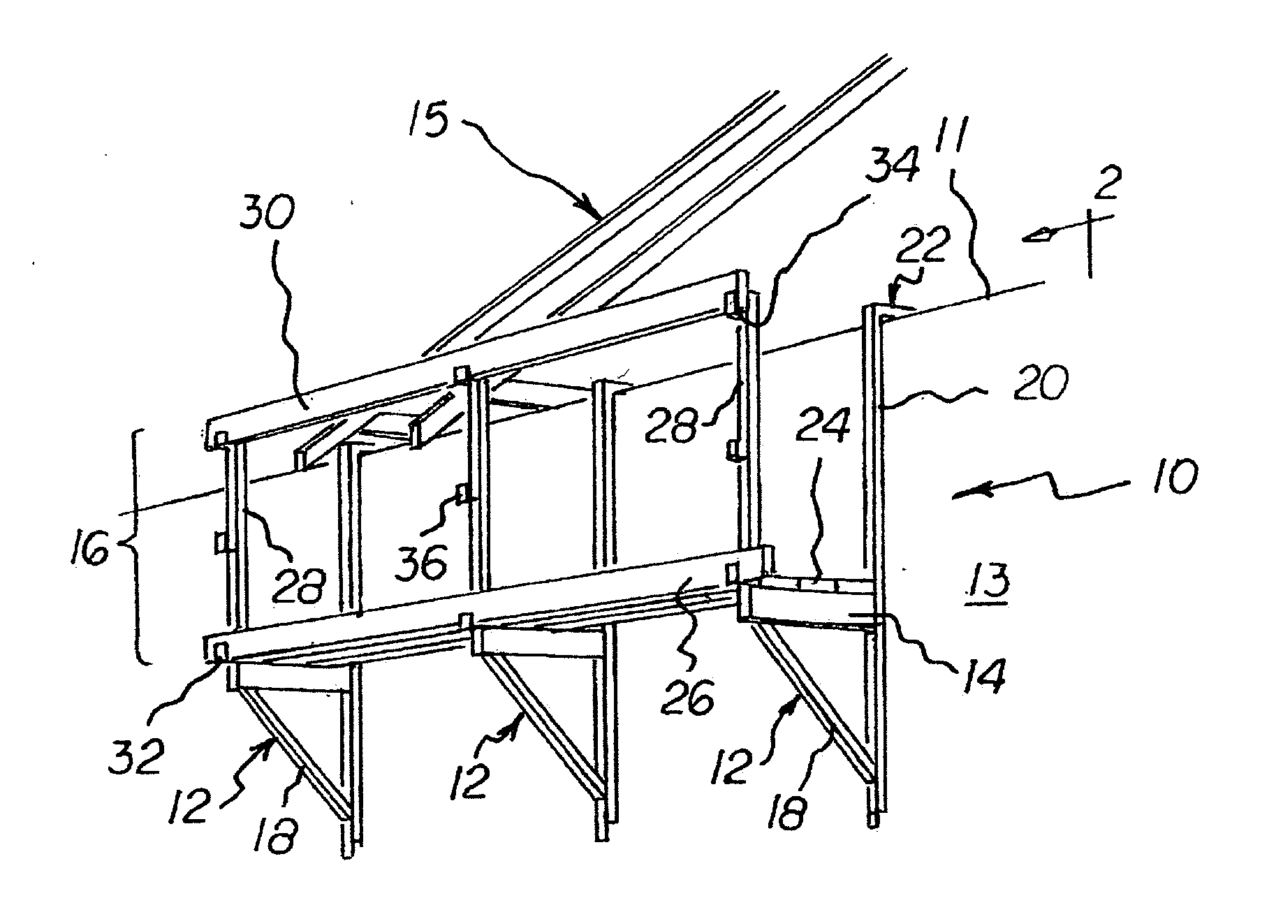 Safety platform scaffold apparatus