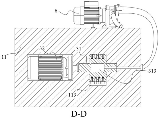 Intelligent multi-stage crushing and screening device for raw materials for asphalt concrete production