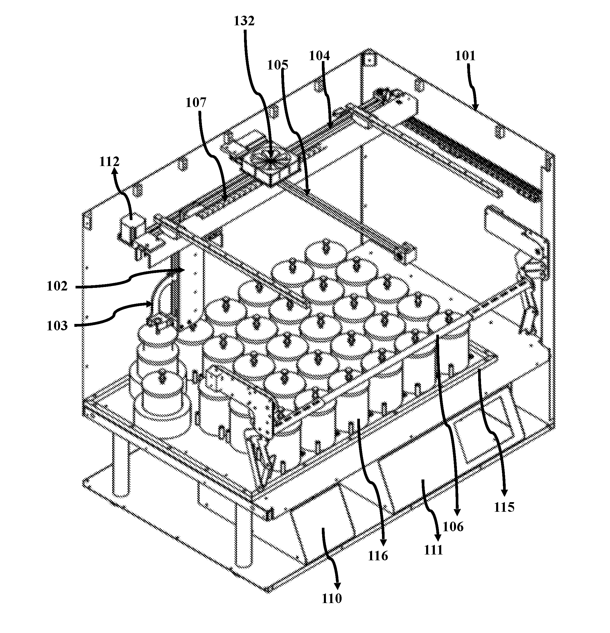 Tissue processing and slide staining apparatus with robotic arm having three degrees of freedom