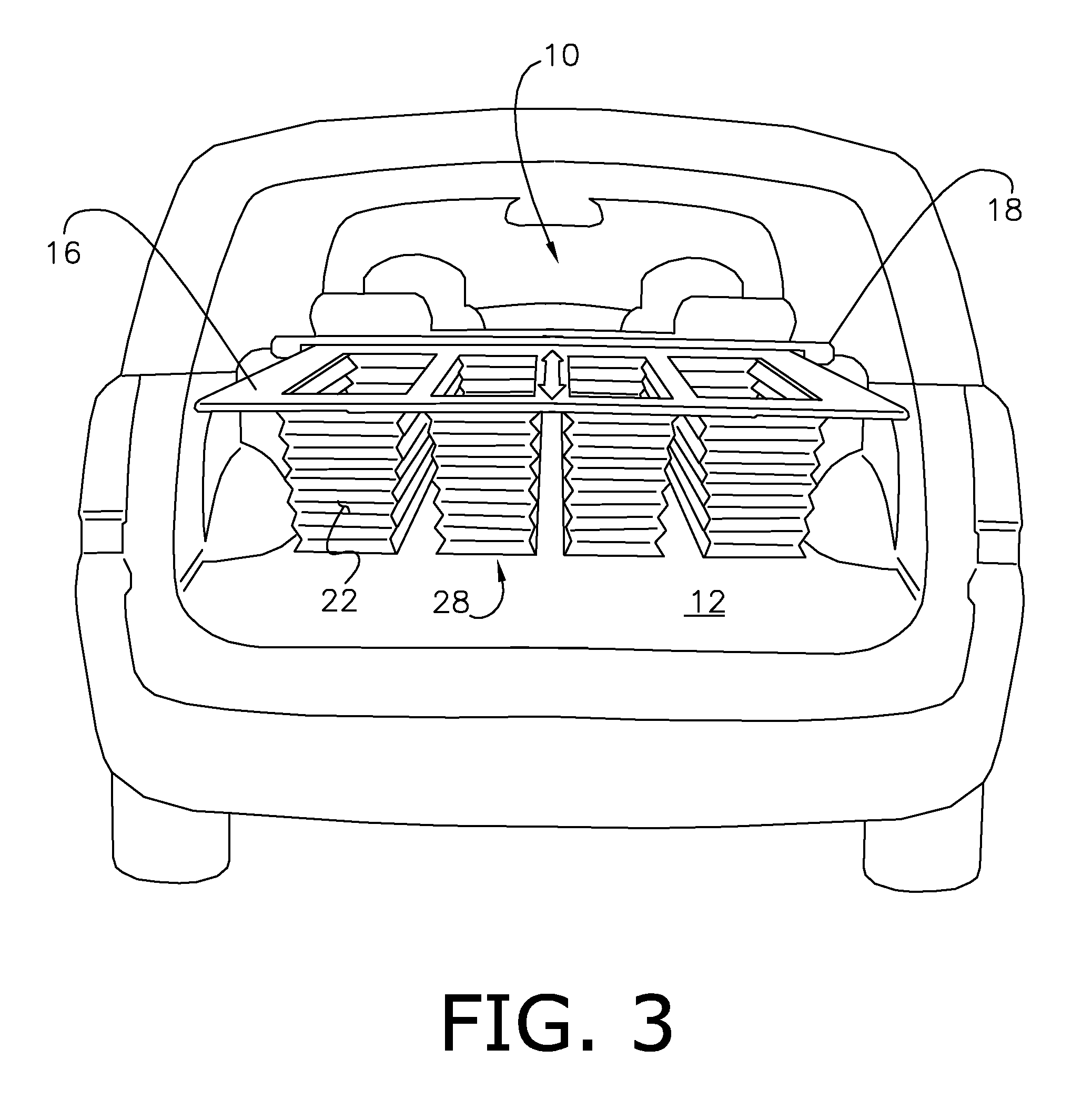 Cover having collapsible storage bins