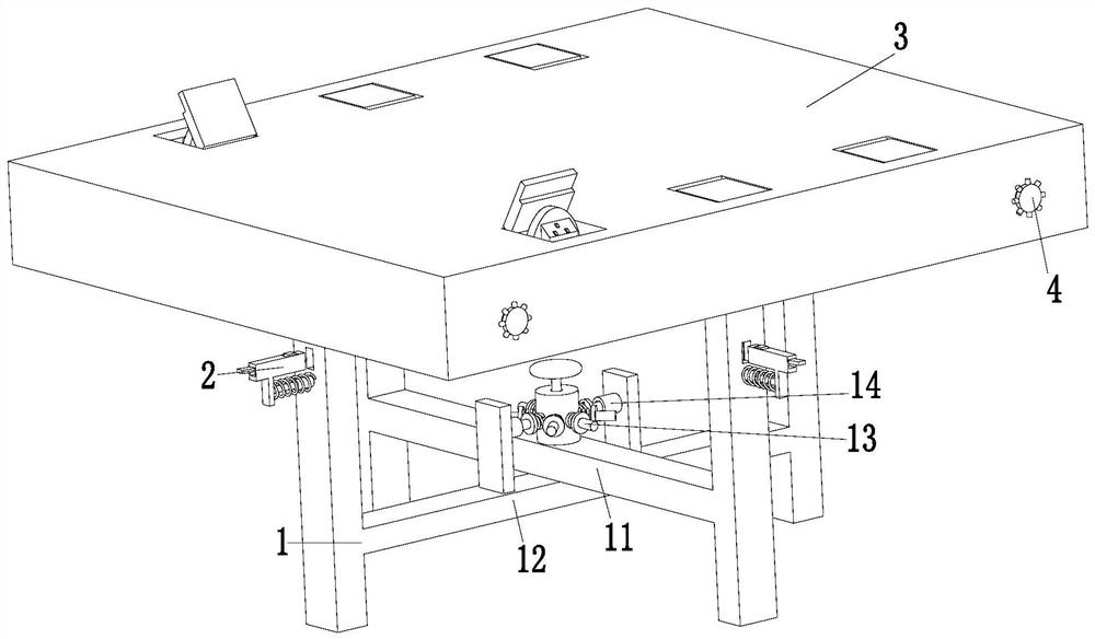 An intelligent desktop with a hidden board