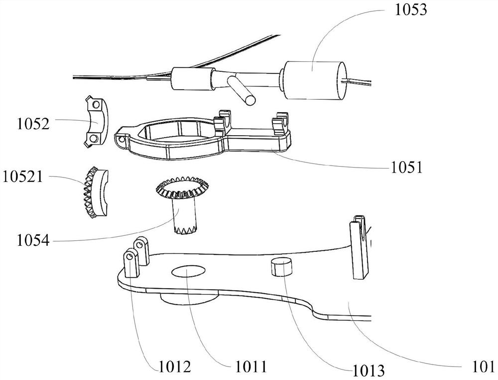 Universal waterproof disinfection box for interventional robot