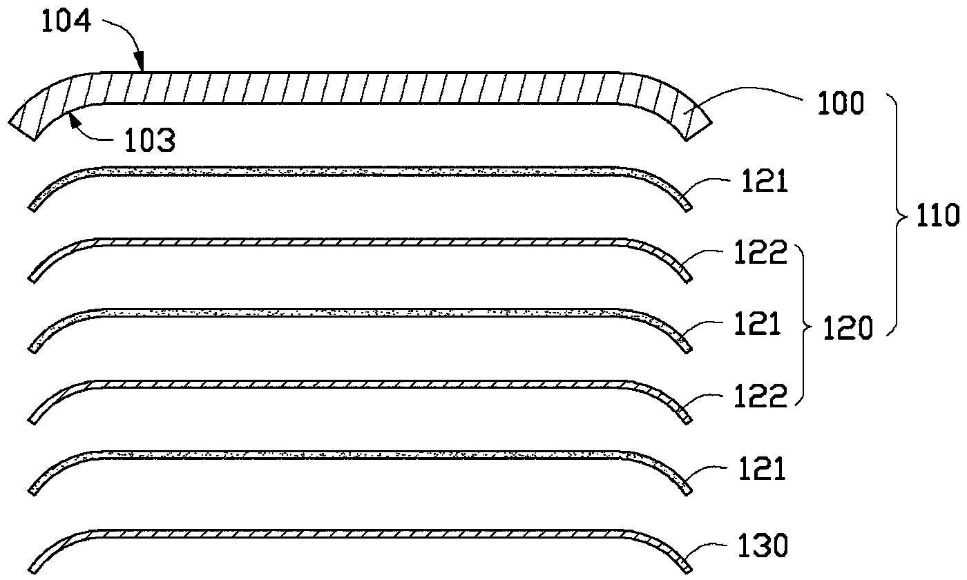 Touch control structure and electronic product provided with the same