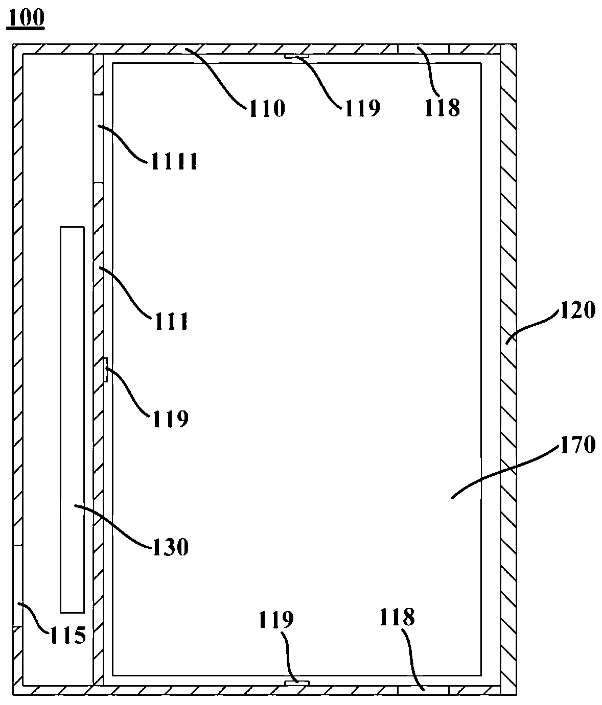 Defreezing method for thawing device