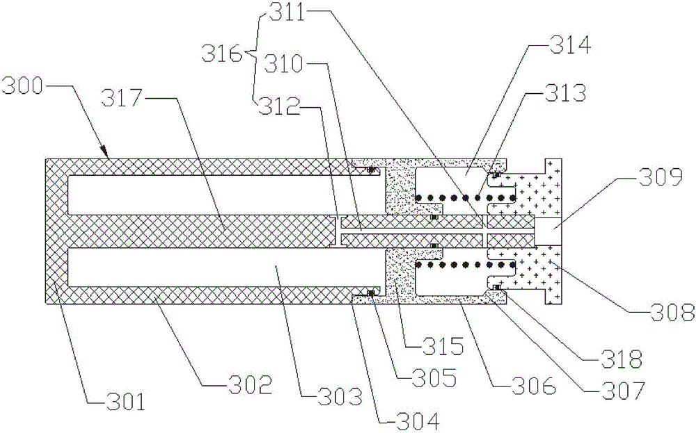 Air-cracker single piece and string composed of the pieces