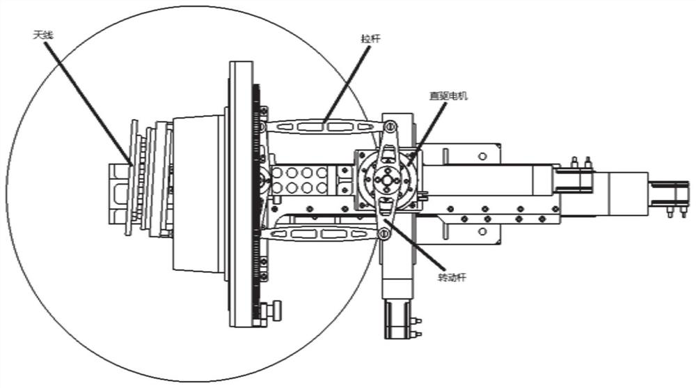 Antenna housing electrical performance test system and method for simulating phased-array antenna