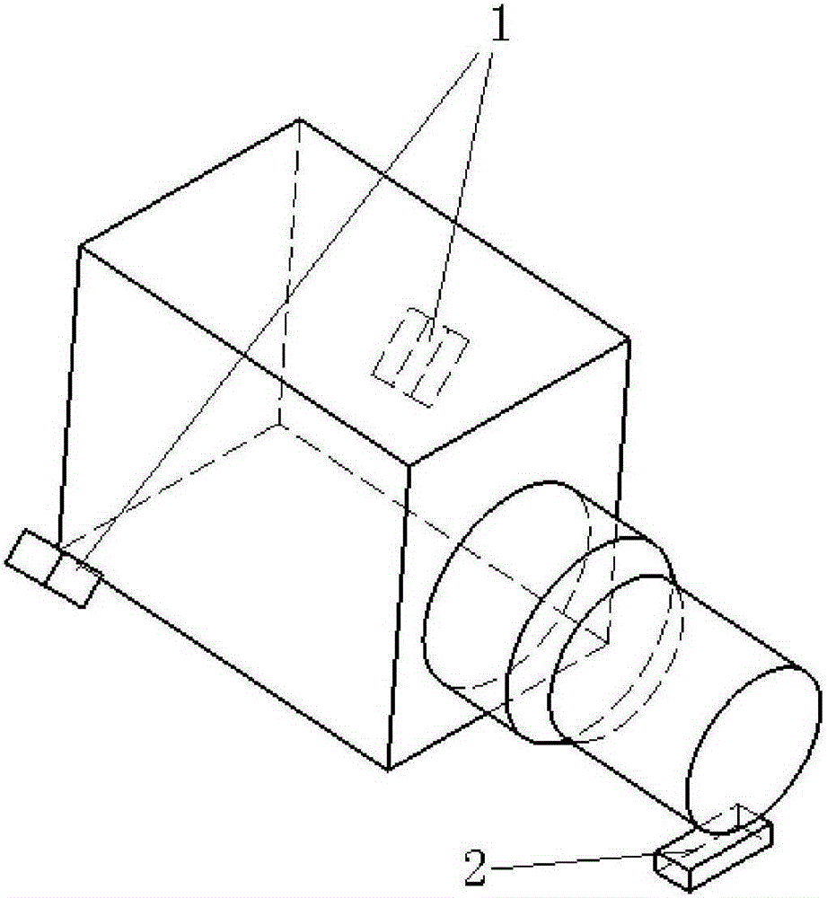 Longitudinal engine mount installation structure