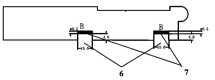 Graphite bearing tray capable of regulating and controlling local temperature field