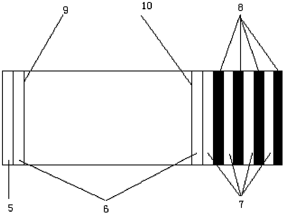 Nitride passivation method for cavity surfaces of vacuum-cleaved high-power semiconductor laser