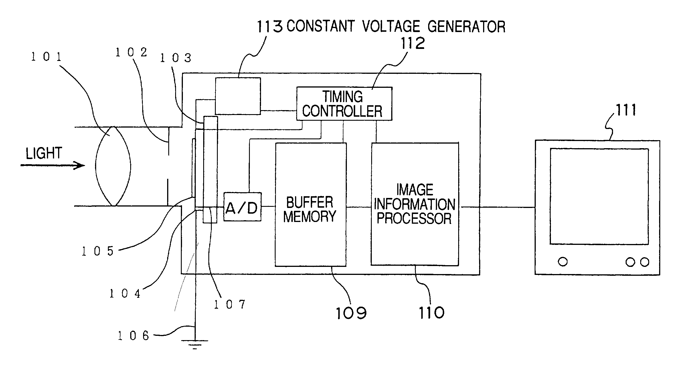 Ultrahigh speed image pickup device