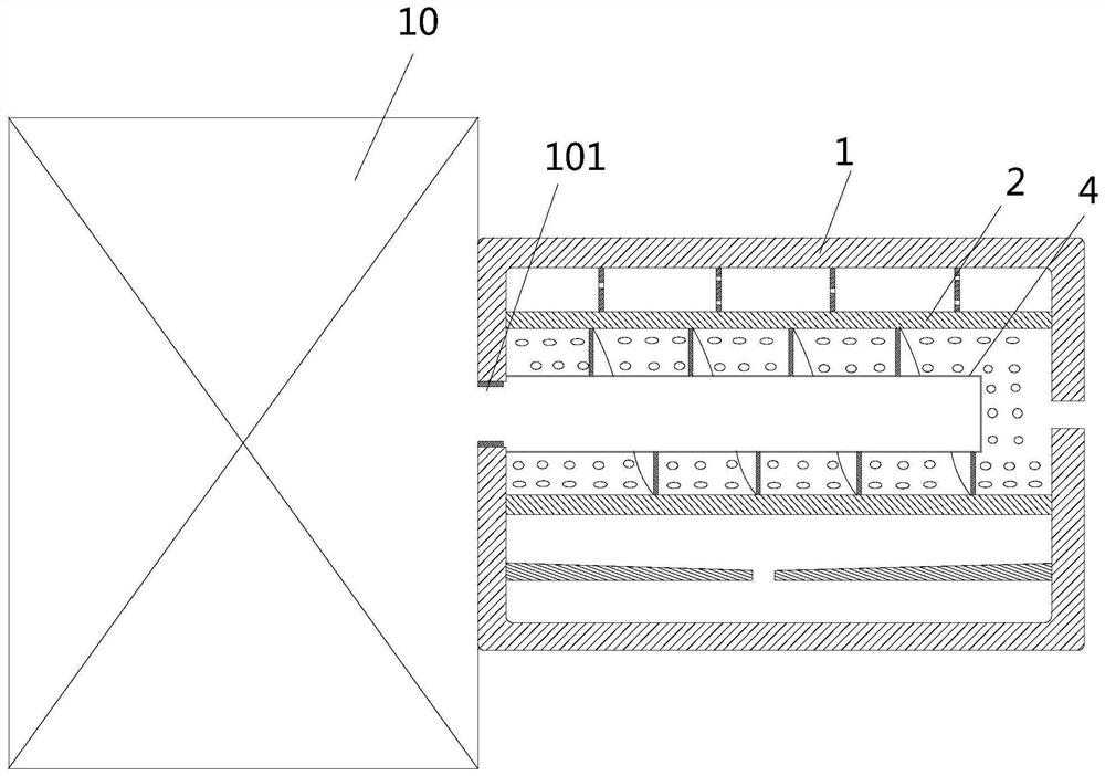 Screw compressor and oil separation barrel thereof