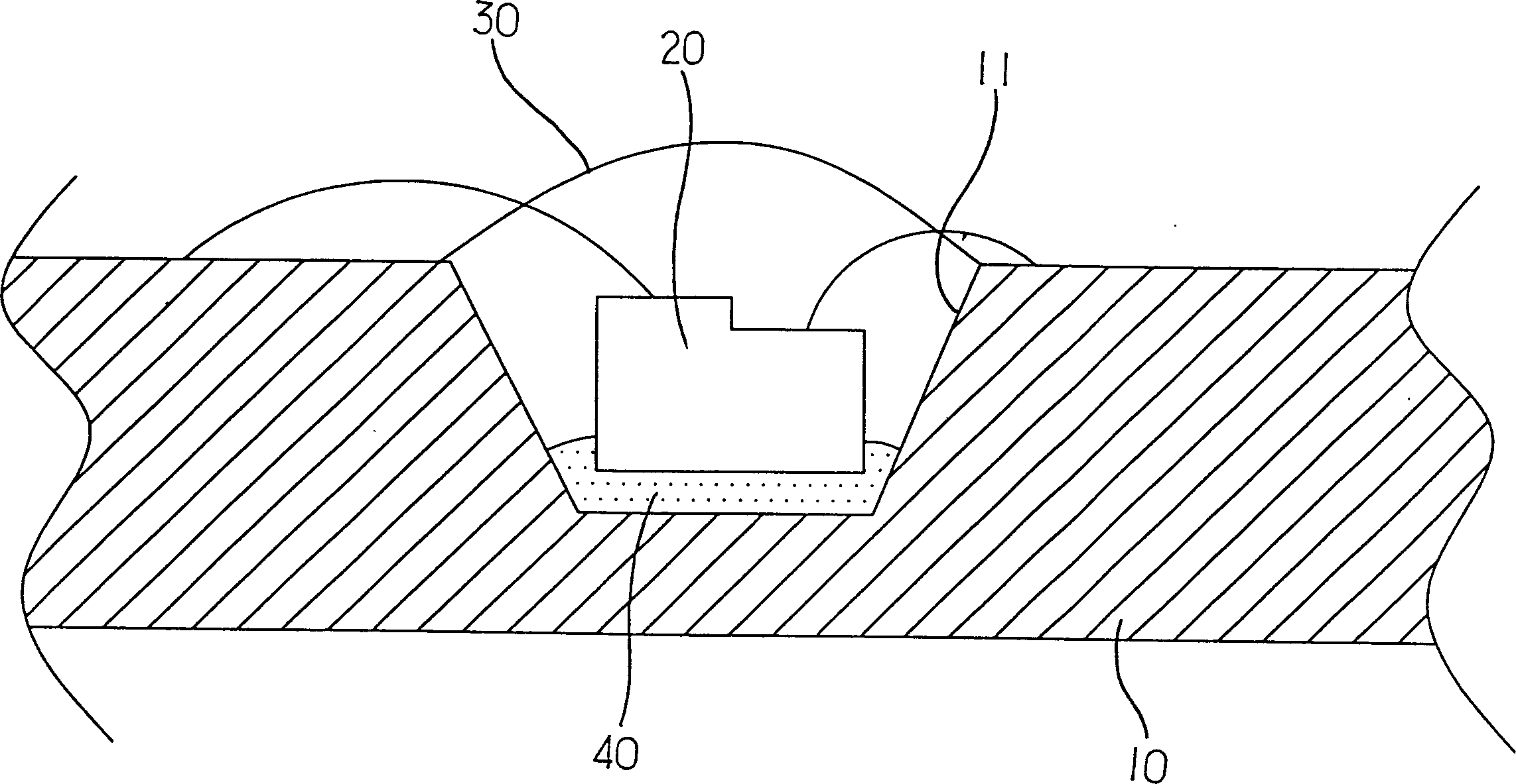 Multi-wavelength light-emitting bipolar body and light-emitting wafter structure