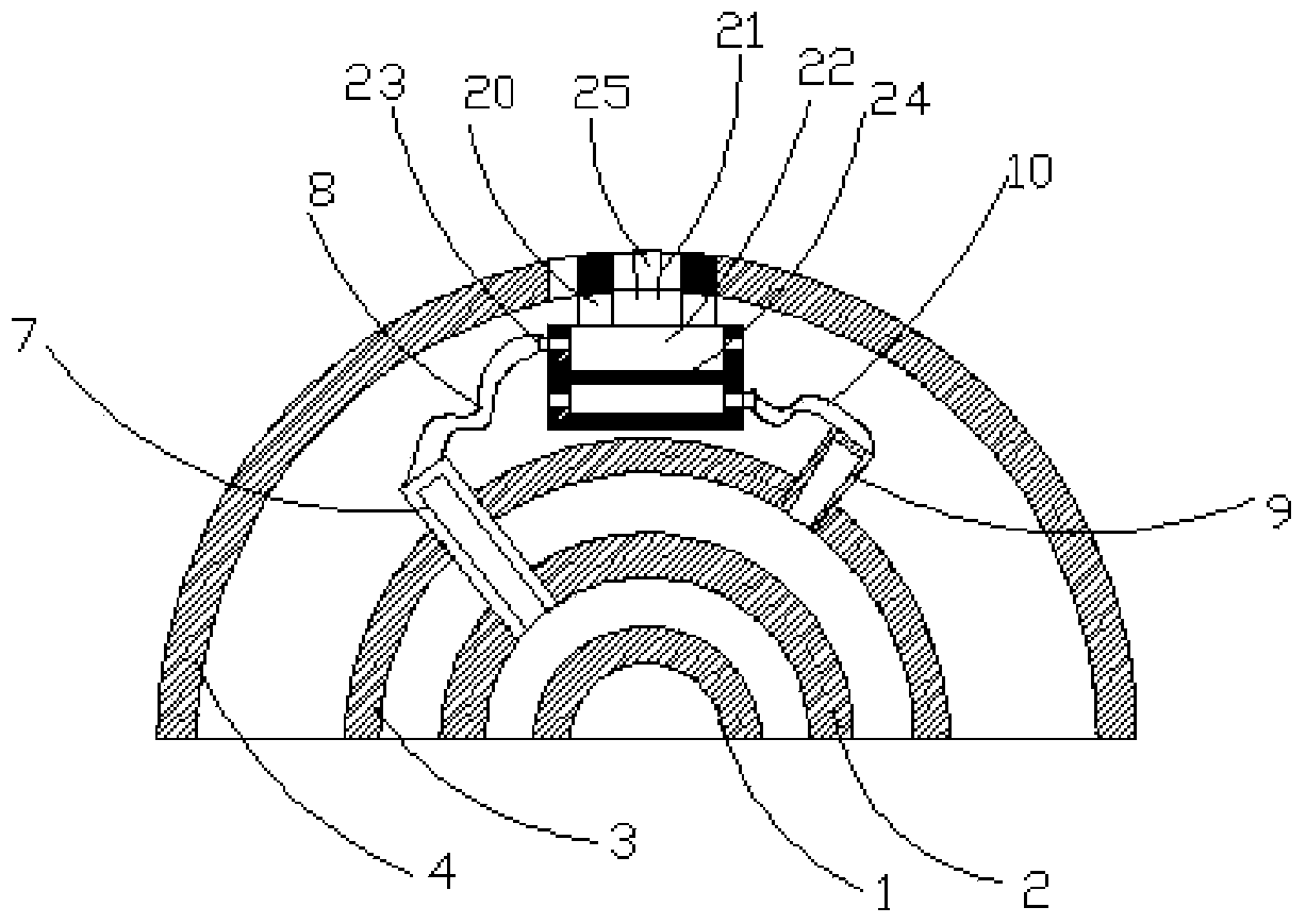 Improved type desulfurization and denitrification spray gun