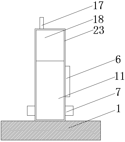 Skin disinfection device