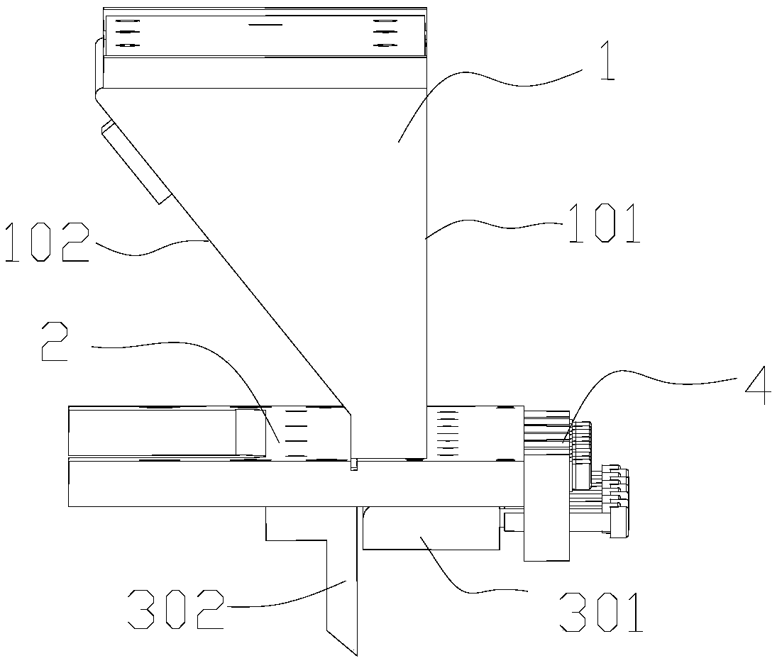 Curtain coating nozzle for 3D printing equipment, and corresponding printing method