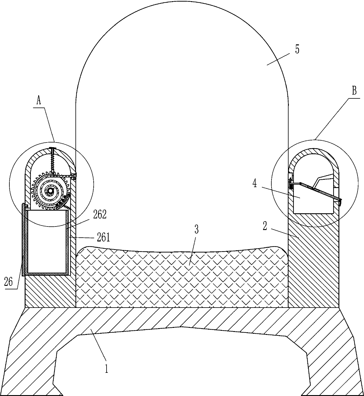 Pediatric injection chair capable of supporting arms of adult