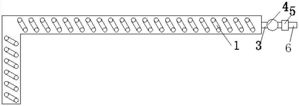 Refrigeration condenser without refrigerant superheating section and refrigeration method thereof