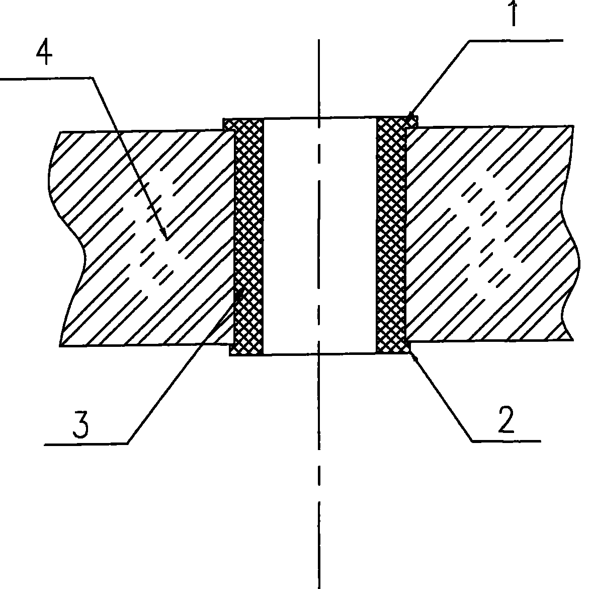 Shaft sleeve structure of vehicle speed mileage sensor