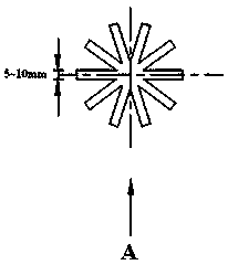 Biochemical treatment device and method for wastewater generated in production of polyester resin