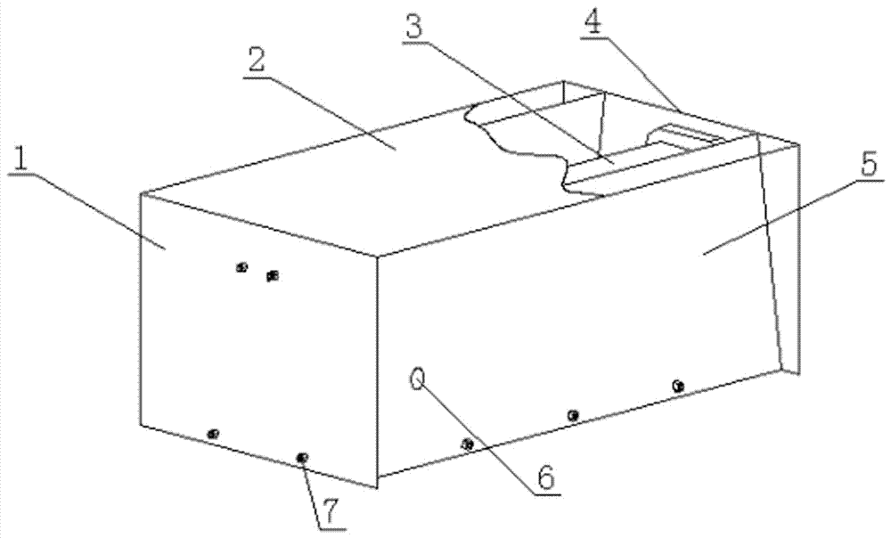 Production method of water channel groove prefabricated members