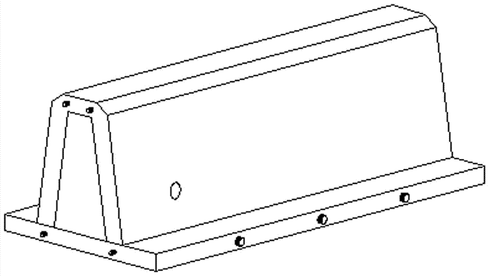 Production method of water channel groove prefabricated members