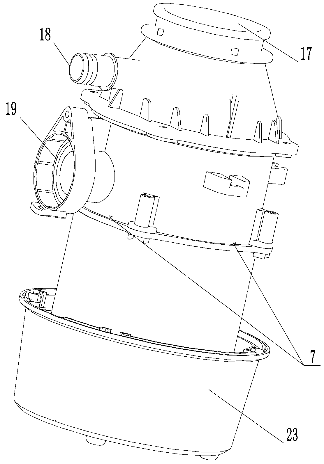 A food waste disposer