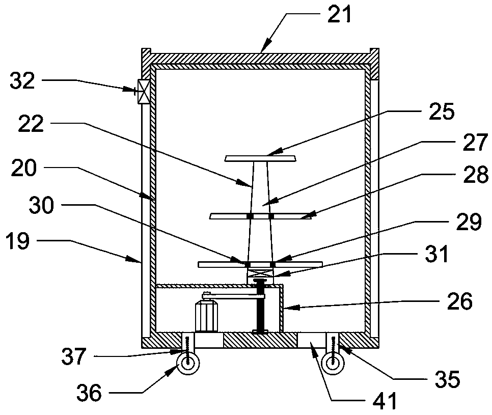 Enhanced waterproof slurry stirring and conveying equipment