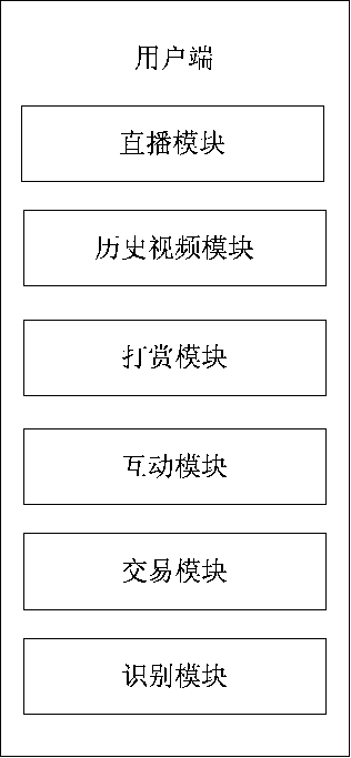 Video collecting device, recognition identifier, server, client, and marketing system