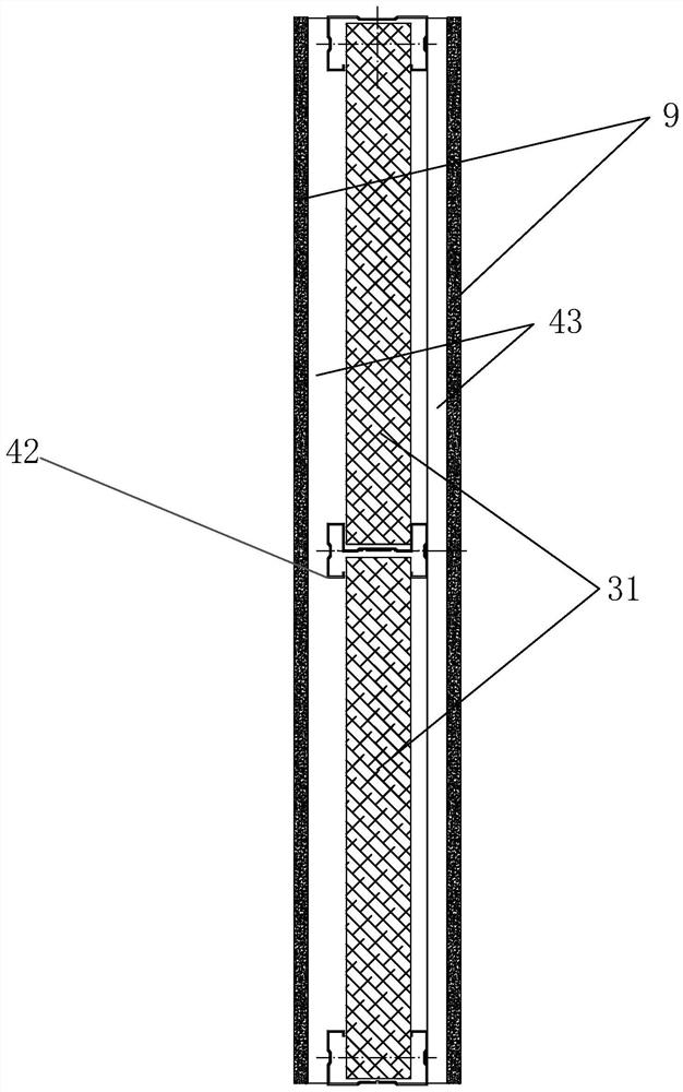 A prefabricated lightweight partition wall