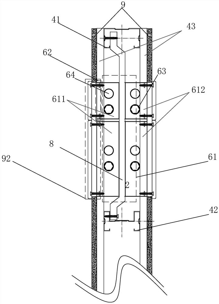 A prefabricated lightweight partition wall