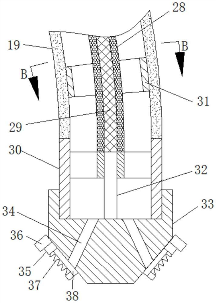 A seasoning and feeding device for an intelligent integrated cooking machine