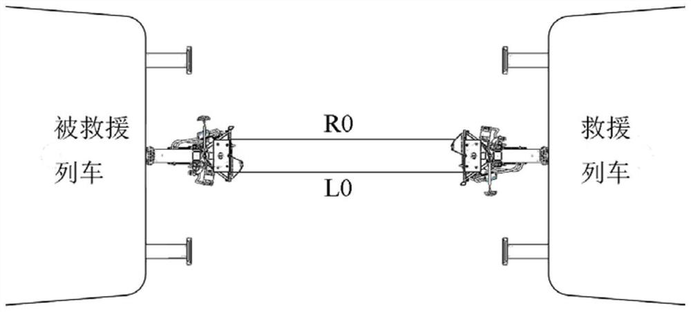 Automatic coupling method and system for head coupler buffer device of urban rail vehicle