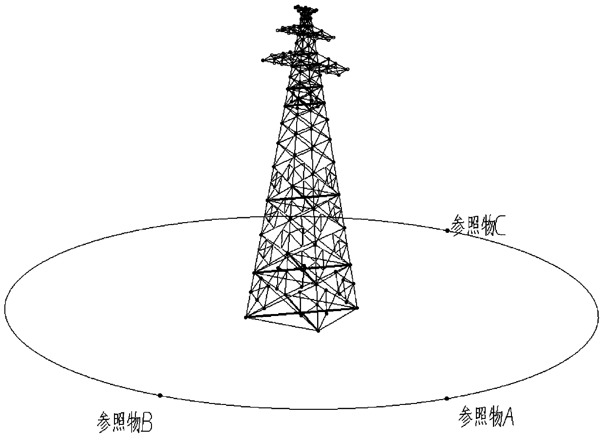 A tower deformation detection method with constrained registration