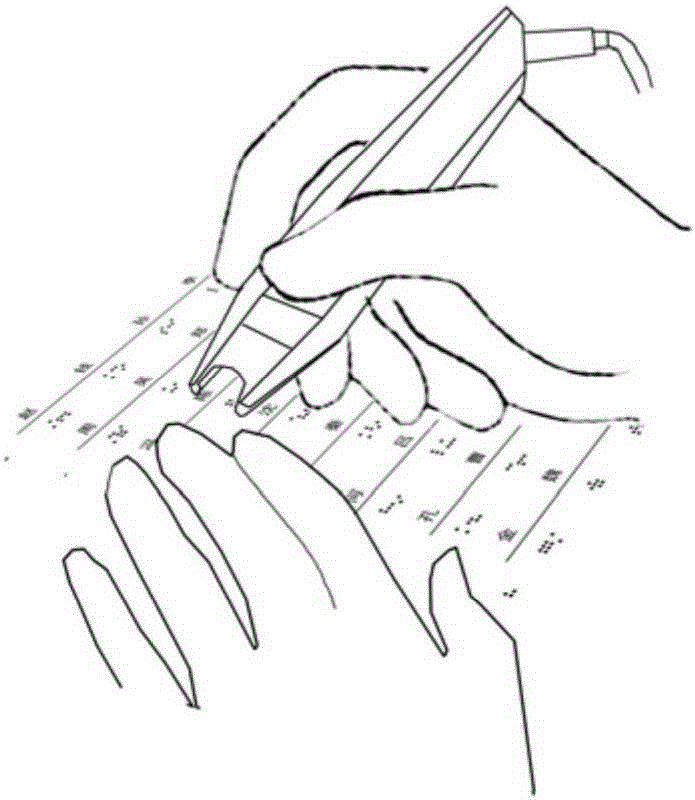 Bump Braille pronunciation reading and self-learning method