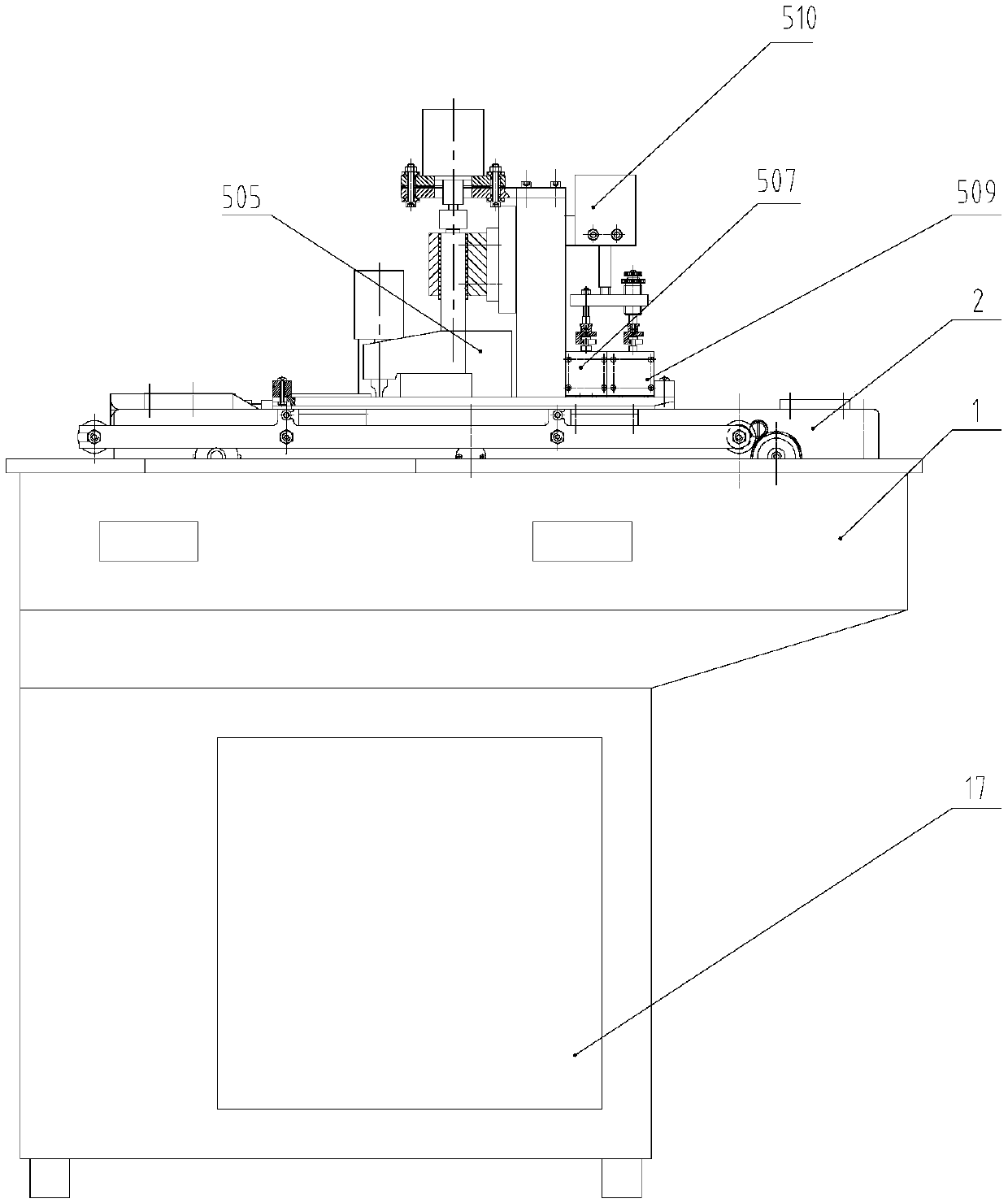 An automatic butt welding machine for rigid electric igniter