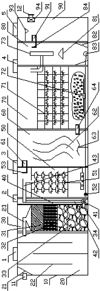 Sewage purification filter system