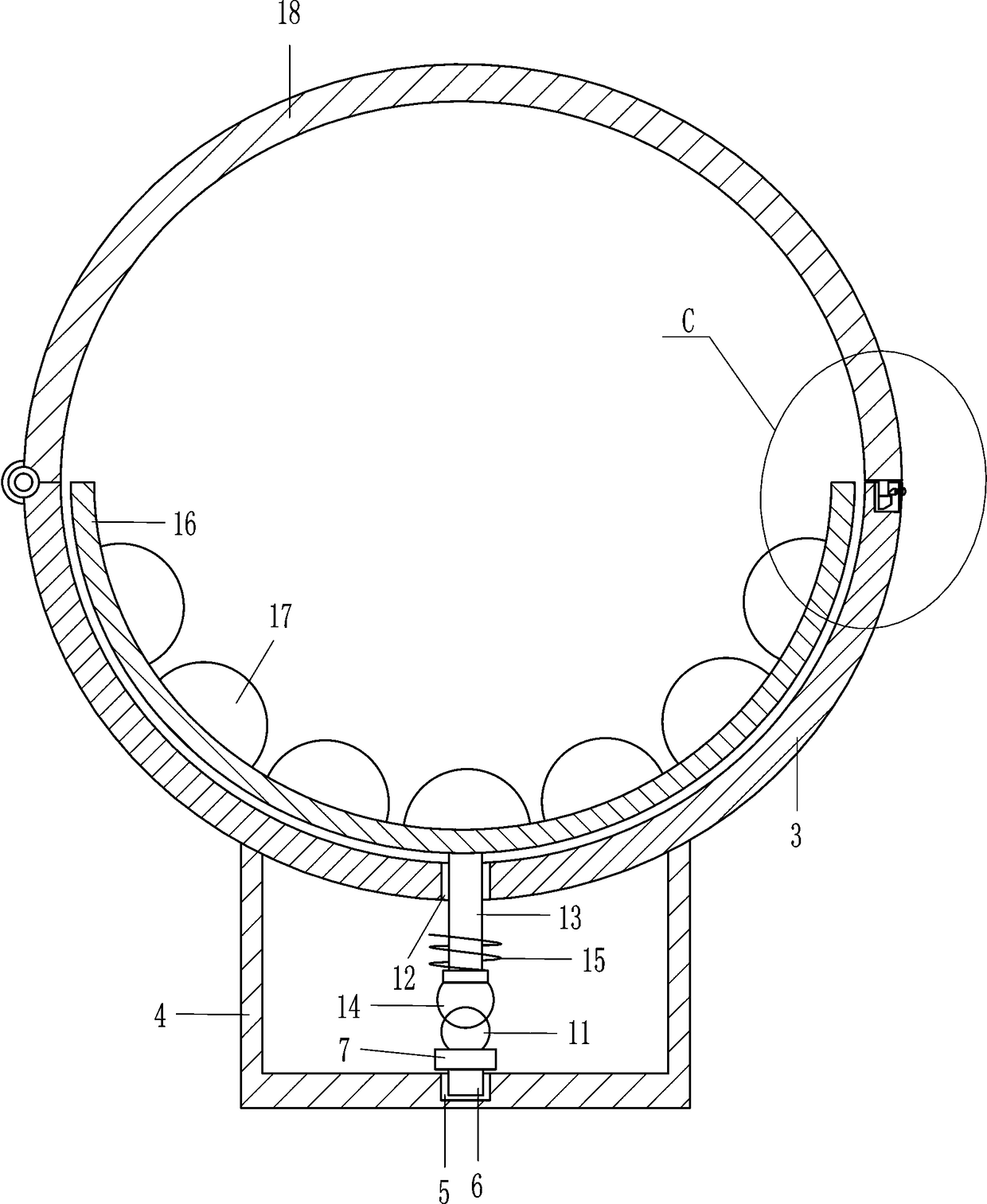 Exercise chair for pregnant woman